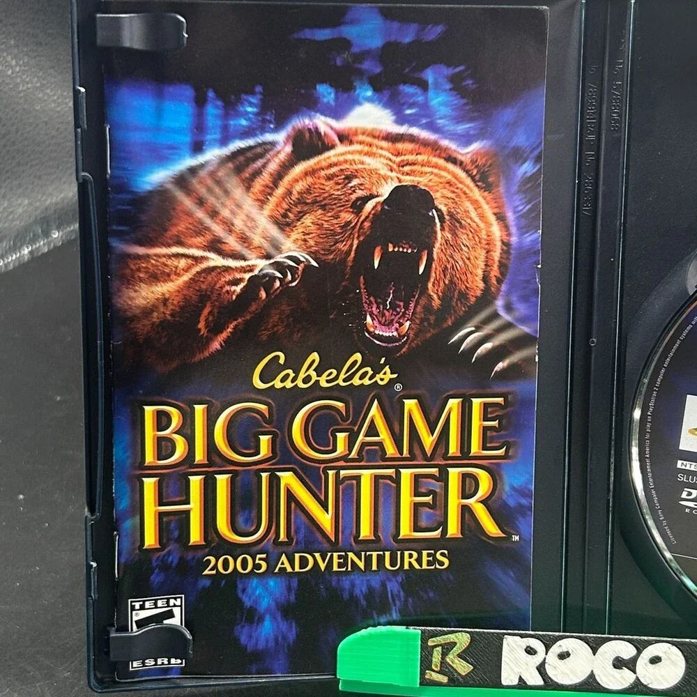 Cabela's Big Game Hunter 2005 Adventures PS2 (Sony PlayStation 2, 2005) CIB
